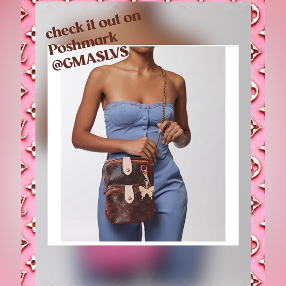 Louis Vuitton Handbags - Louis vuitton amazon mini crossbody bag repurposed vintage